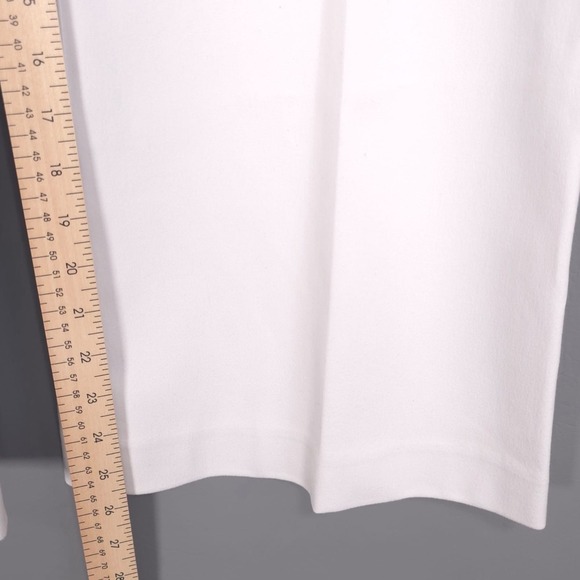 SPANX New Women's 3X Classic White Stretch Pull-on‎ Kick Flare Crop Pants 20373R - Picture 6 of 13